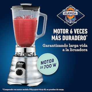 Foto 3 | Licuadora Clásica Oster Cromada 3 Velocidades color Cromo