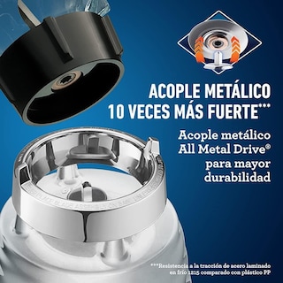Foto 5 | Licuadora Clásica Oster Cromada 3 Velocidades color Cromo