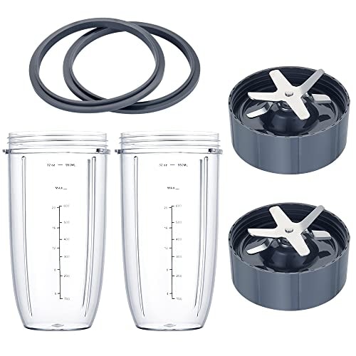 Venta Internacional- Piezas de Repuesto para Vasos Compatibles con Nutribullet de 32 Onzas 2 Unidades $1,073