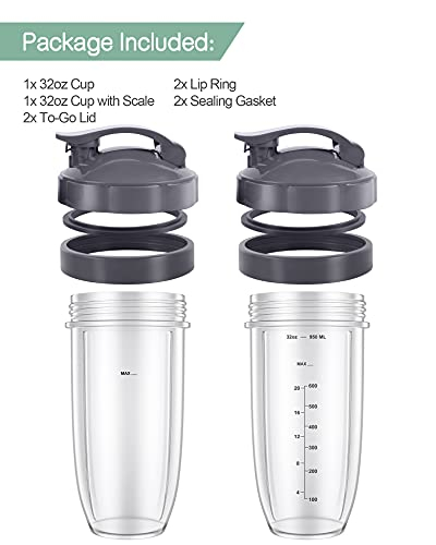 Foto 4 pulgar | Venta Internacional-Vasos Compatibles con Nutribullet 8 Piezas