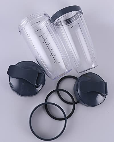 Foto 6 pulgar | Venta Internacional-Vasos Compatibles con Nutribullet 8 Piezas