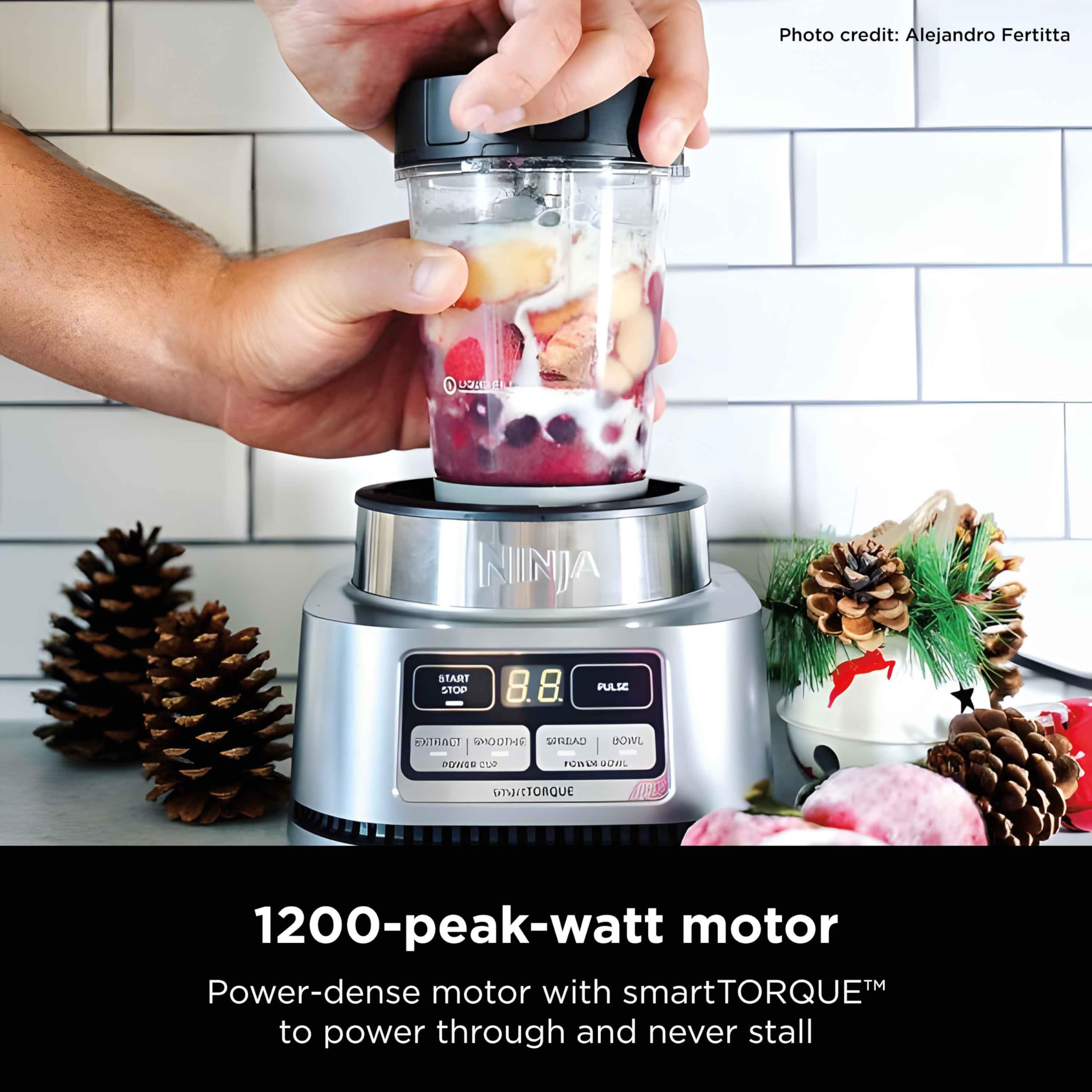 Foto 7 pulgar | Procesador de Alimentos Ninja de 1200 w-Venta Internacional