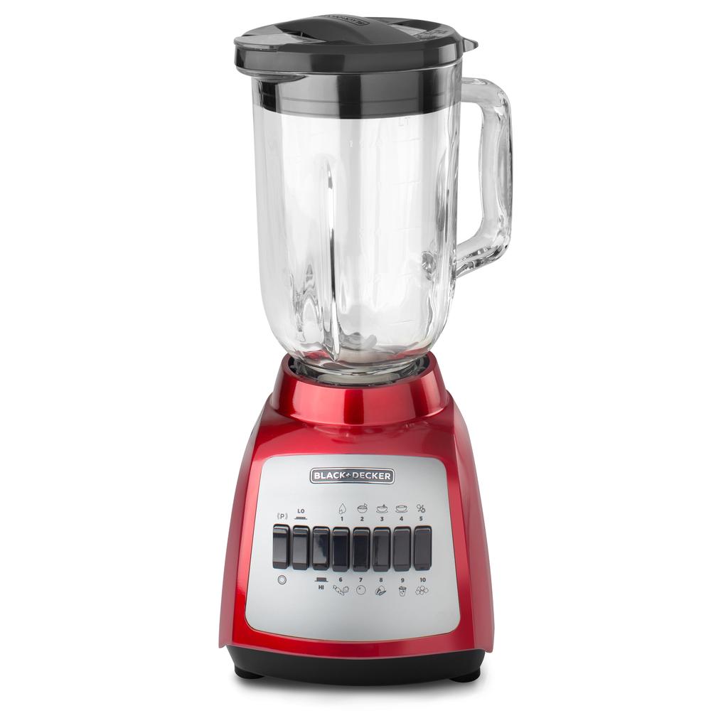 Foto 2 pulgar | Licuadora Black+Decker Blbd210gsr Durapro 10 Velocidades Roja