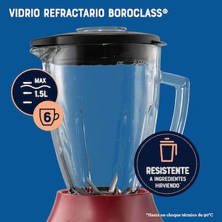 Foto 4 | Licuadora Oster 6 Velocidades Vaso de Vidrio 1.5 Litros