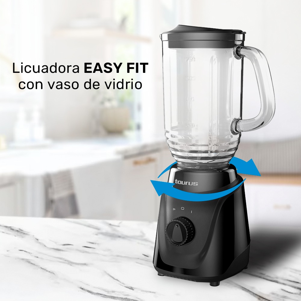 Foto 5 | Licuadora Taurus Menina Vaso de Vidrio de 1l