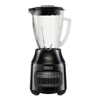Foto 3 | Licuadora Oster Blstpeg-bpb-013 Vaso de Vidrio 6 Velocidades Negra