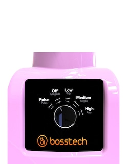 Foto 3 | Licuadora Bosstech 550w con Vaso de Vidrio y Plástico de 2L y 3 Velocidades