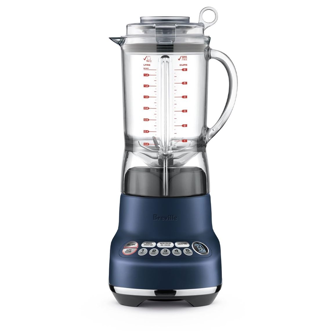 Foto 2 pulgar | Licuadora Breville Fresh And Furious Bbl620dbl Damson Blue 1.5l 1100w - Venta Internacional