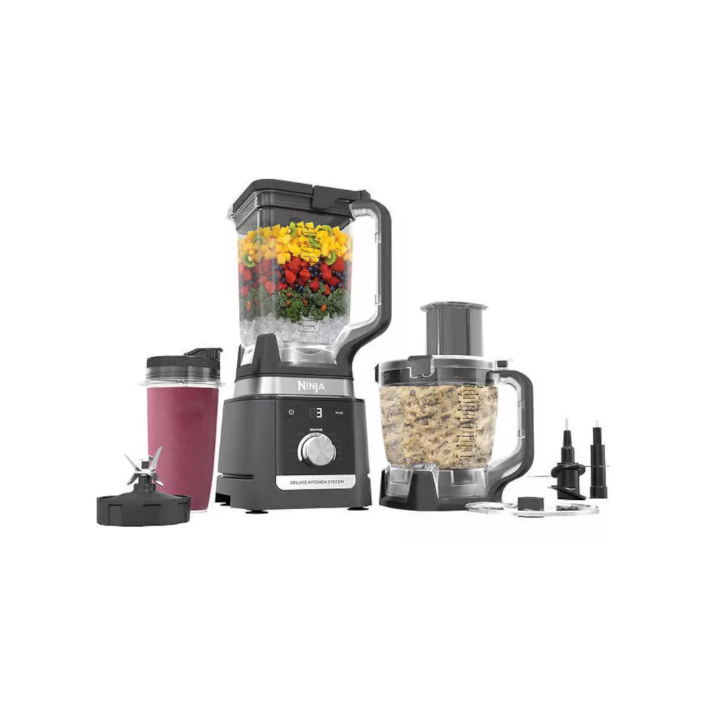 Foto 2 pulgar | Ninja Deluxe Sistema De Cocina Con Jarra De 2,6 L (88 Oz), Procesador Para 9 Tazas Y Auto-iq