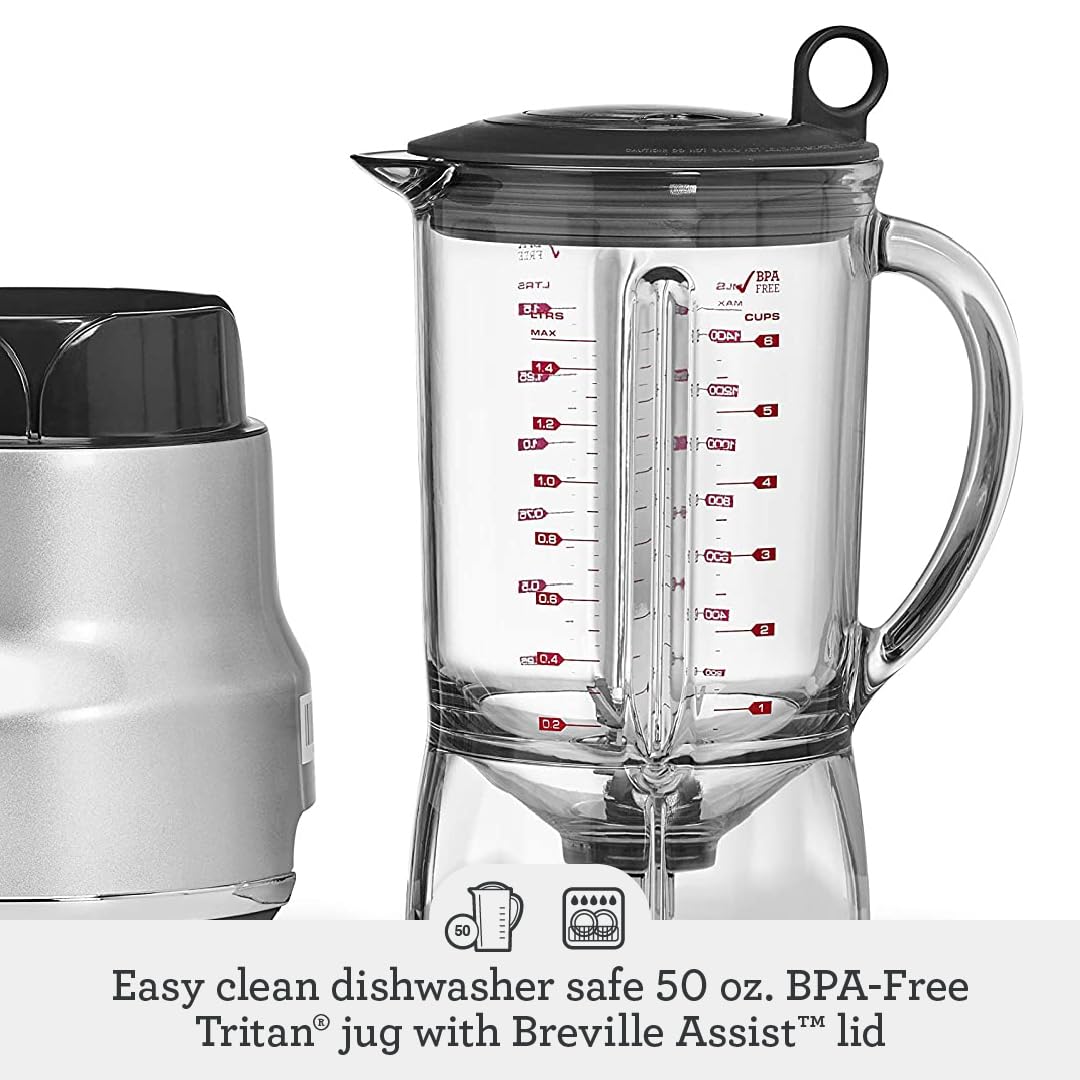 Foto 5 pulgar | Licuadora Breville Fresh And Furious Bbl620sil 1.5l 1100w - Venta Internacional