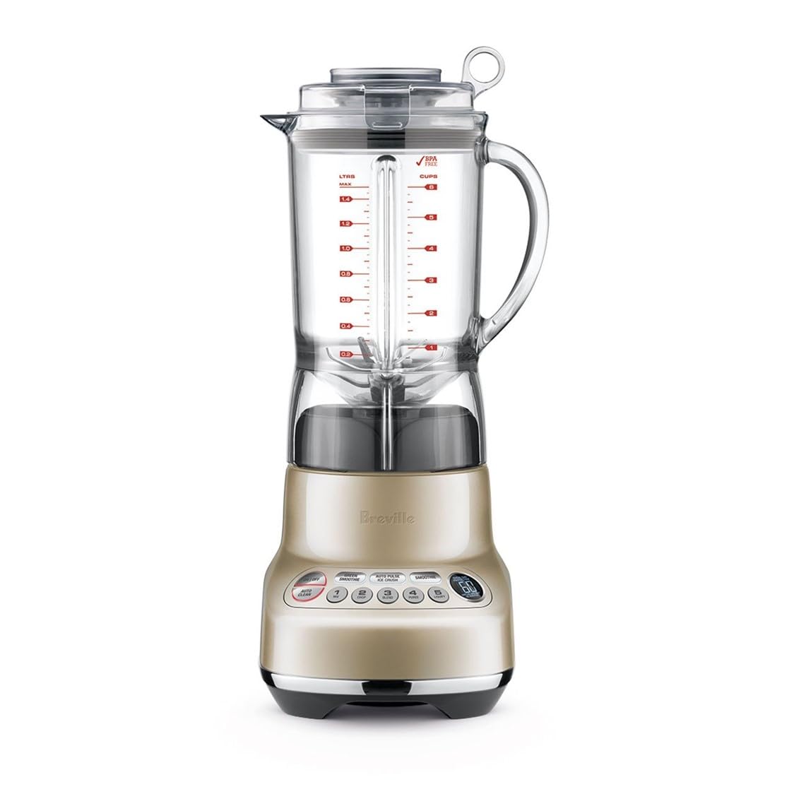 Foto 2 pulgar | Licuadora Breville The Fresh & Furious Bbl620rch 1.5l 1100w - Venta Internacional