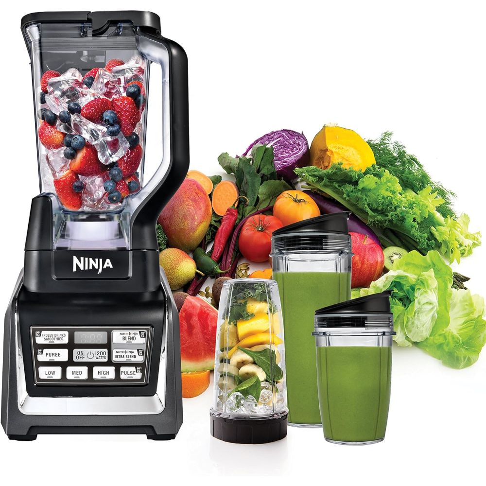 Ninja Blender y Nutri Ninja 2 Funciones 1 Base Bl642