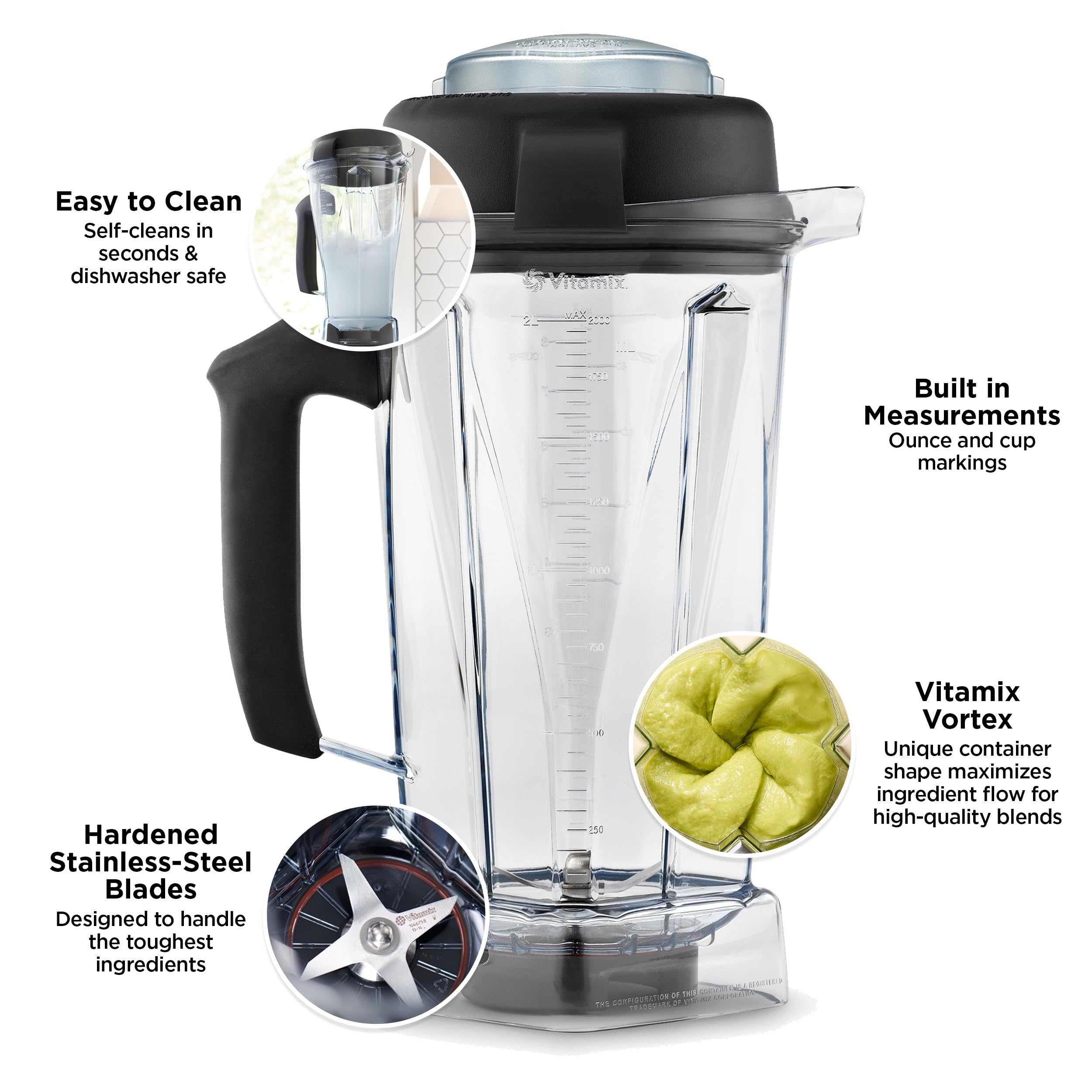 Foto 3 pulgar | Contenedor Vitamix 64oz -60865 Para Licuadoras Clásicas De La Serie C - Venta Internacional.