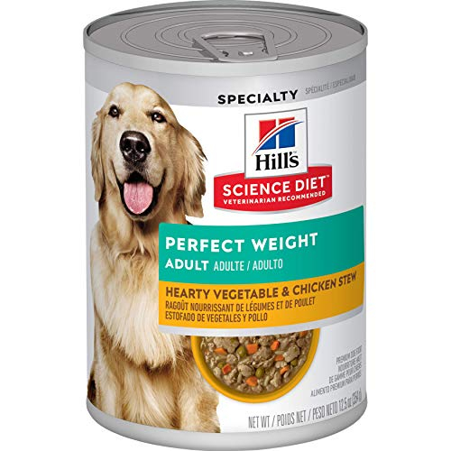 Comida Húmeda Para Perros Hill's Science Diet Para Adultos, Peso Perfecto 12 X 370 - Venta Internacional.