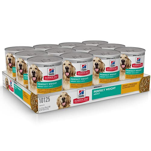 Foto 5 pulgar | Comida Húmeda Para Perros Hill's Science Diet Para Adultos, Peso Perfecto 12 X 370 - Venta Internacional.