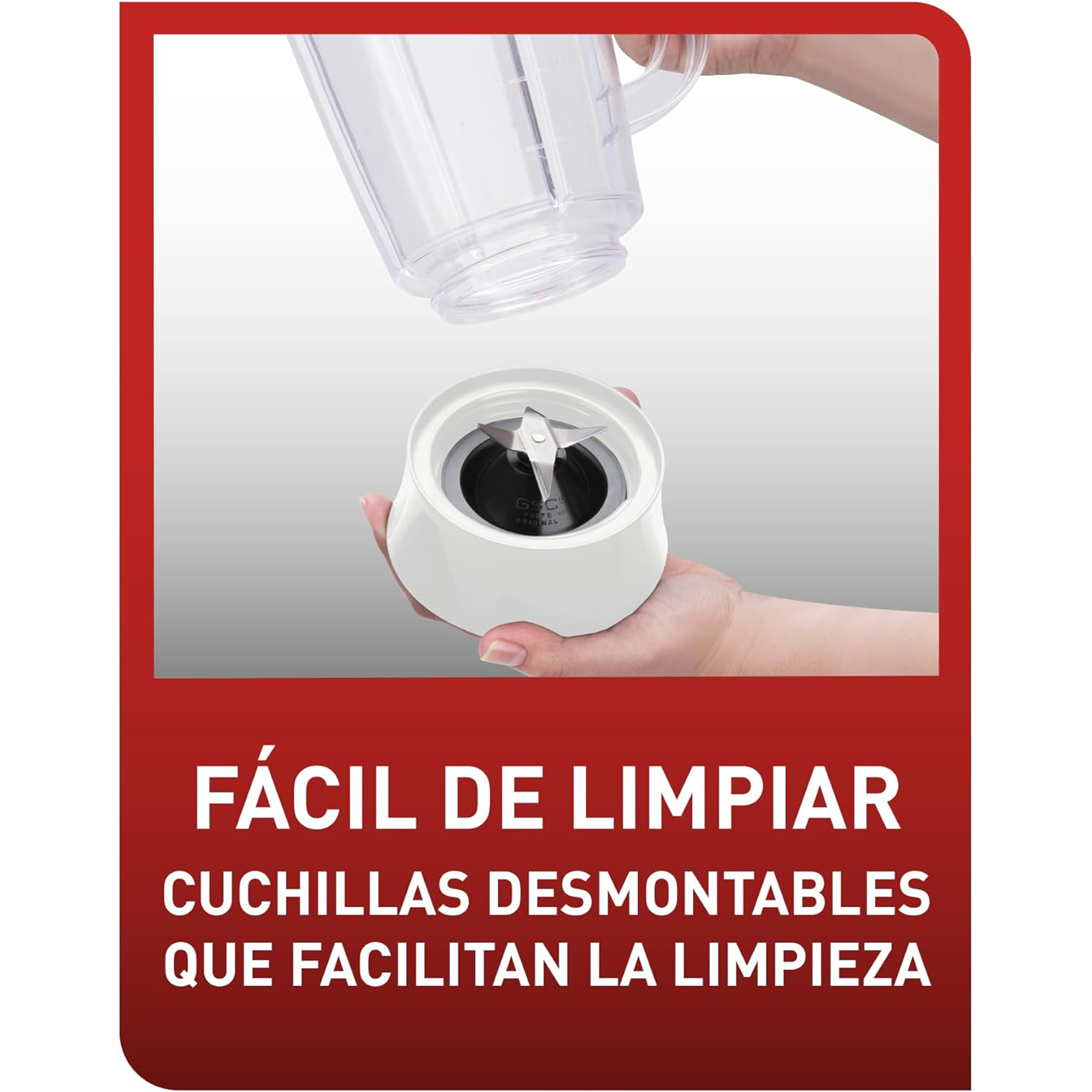 Foto 7 pulgar | Licuadora T-fal Optimix Blanca 2 Vel Plástico 2l Ln2771mx -referencia L2771-  Transforma Tu Cocina Con La Licua