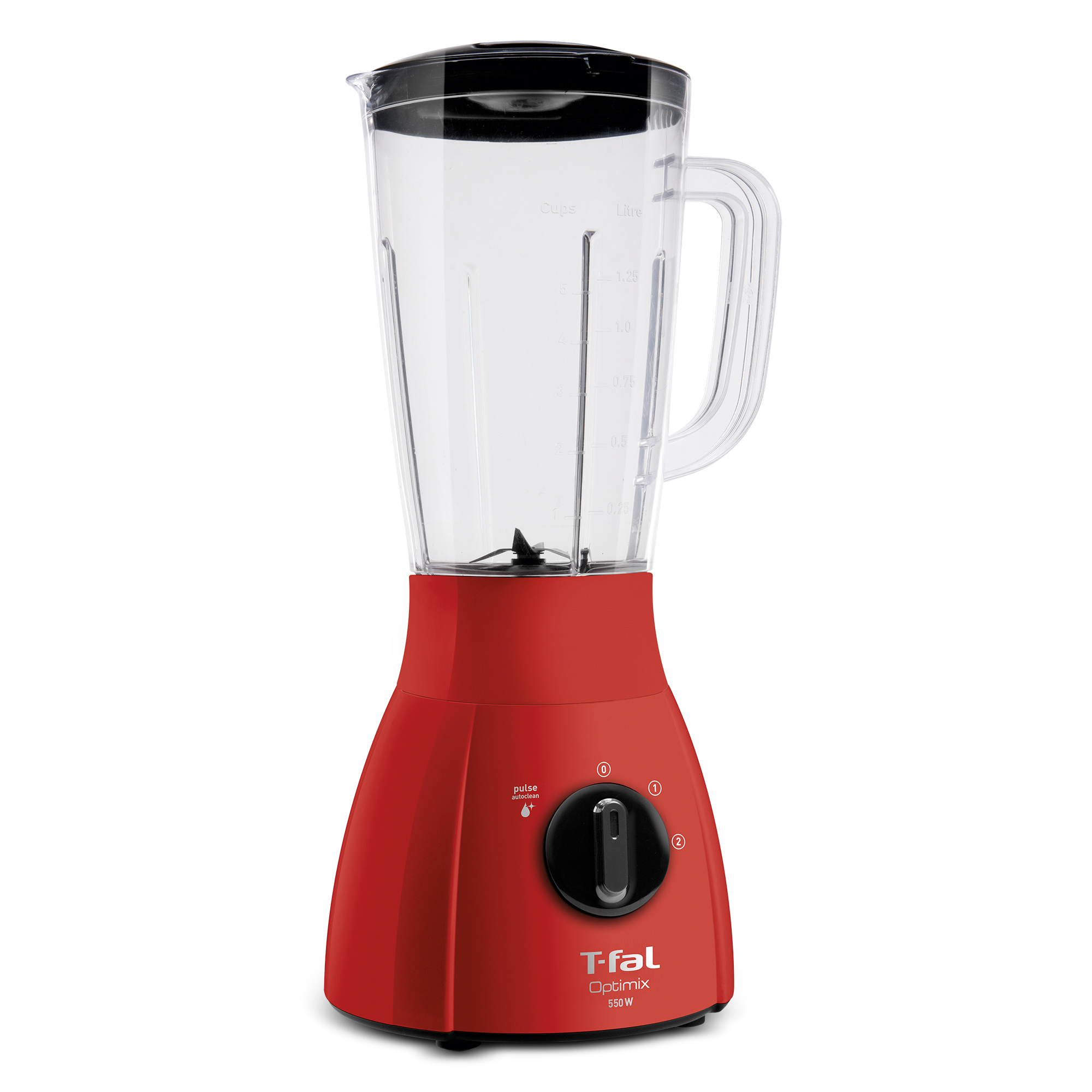 Foto 3 pulgar | Licuadora T-fal Optimix Rojo 2 Vel Plástico 2l Ln2775mx