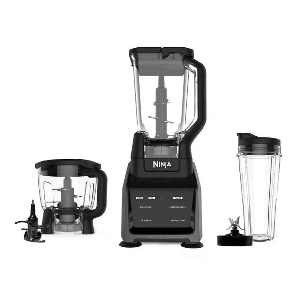 Licuadora Ninja Ct680 3 en 1 Sistema de Cocina Intelli-sense Negra