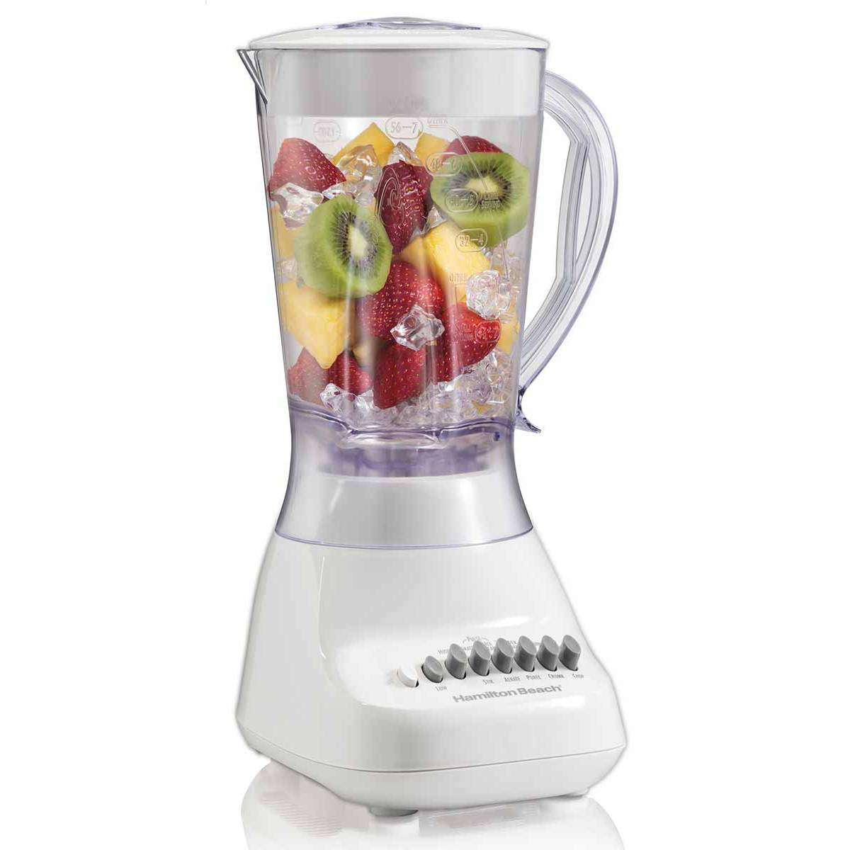 Foto 4 | Licuadora Hamilton Beach Vaso de Plástico 10 Vel 1.5l Blanca