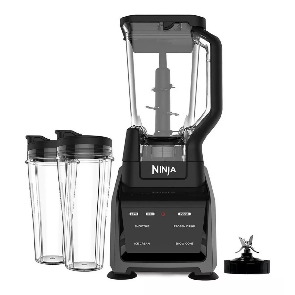 Foto 2 pulgar | Licuadora Ninja Ct641 Auto-iq Intelli-sense Blender Duo Negra