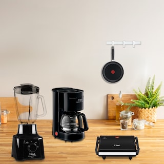 Foto 6 | Set Tfal Licuadora Cafetera Sandwichera y Sarten 20 cm