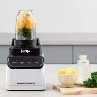 Foto 6 | Licuadora Ninja Grand Kitchen System Ks500 De 1,200 Watts, Con 4 Programas Auto-iq 72onz Blanco