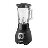 Licuadora Black+decker Cyclone Vaso De Vidrio 1.5 Litros Negra Bl1670s