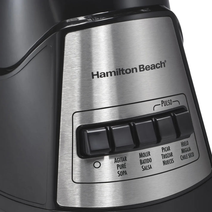 Foto 5 | Licuadora Hamilton Beach 58148-MXR Power Elite Vaso de Vidrio 1.2 L Negra