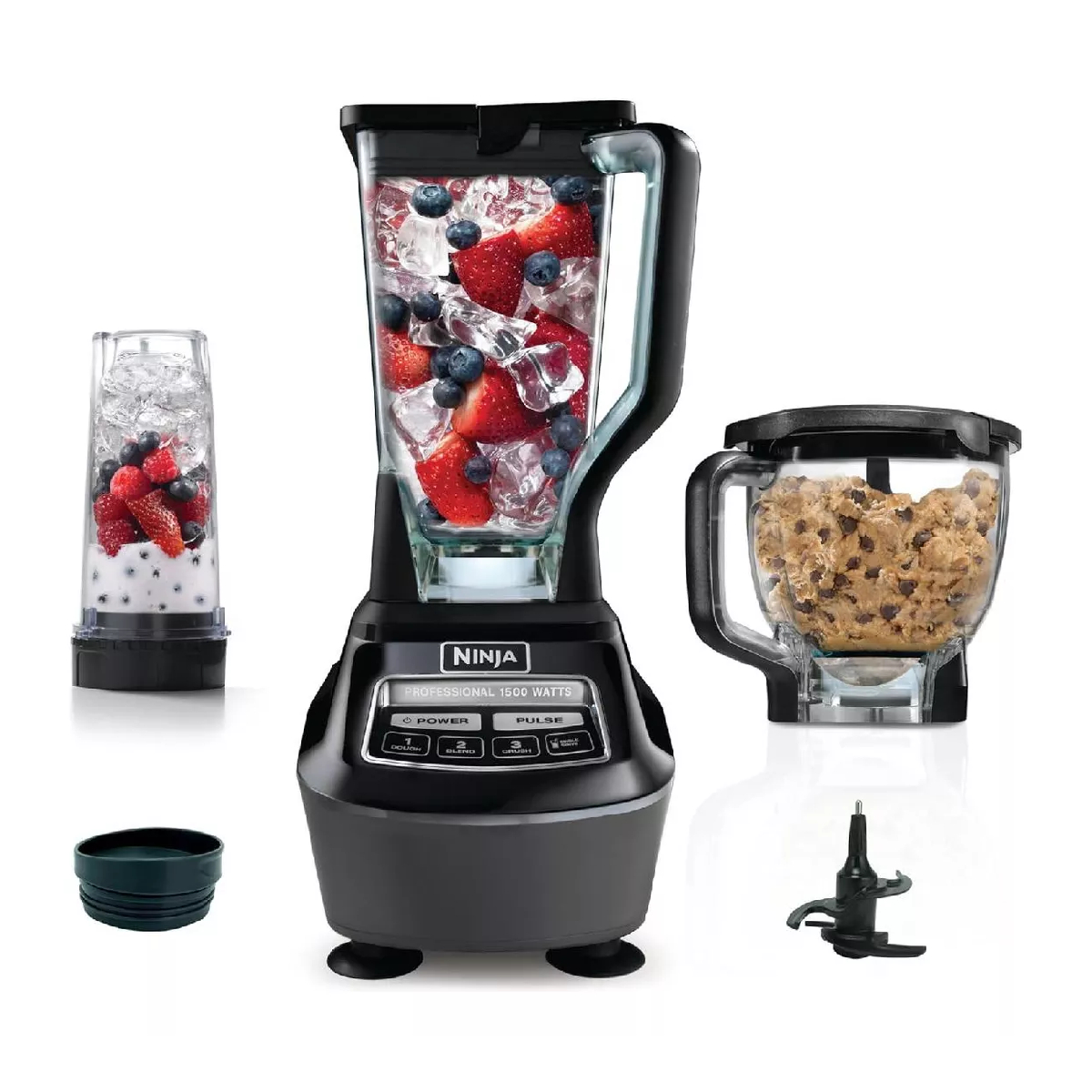 Foto 1 | Licuadora De Mesa Ninja Bl770 Mega 1500 W 4 Funciones 1 Vaso