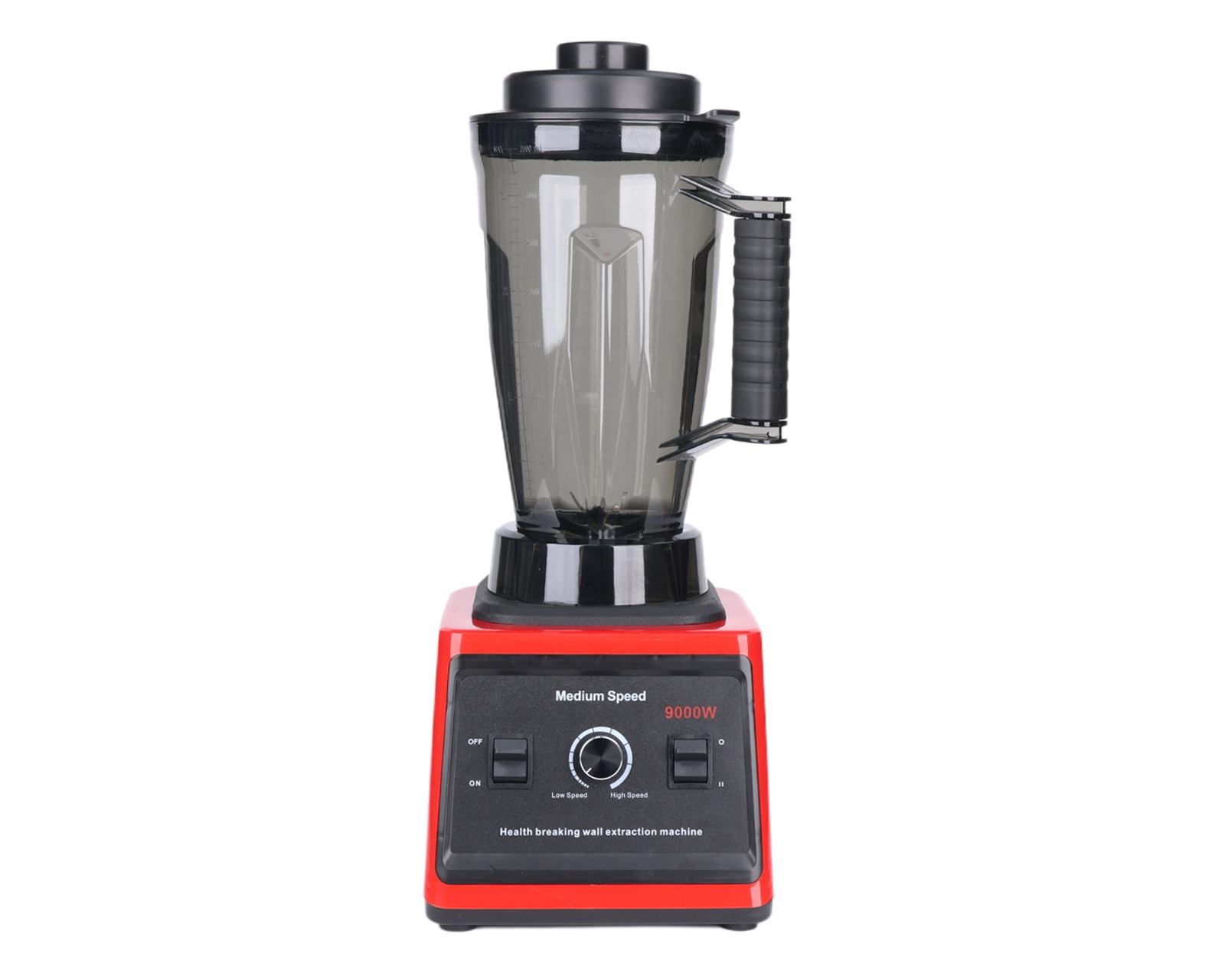 Foto 2 pulgar | Licuadora Profesional 3.5l Vaso Blender 15 Velocidades Basitex Color Rojo