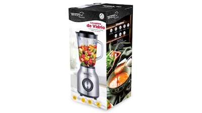 Foto 3 | Licuadora Vaso de Vidrio Timco LICX921 Inoxidable 1.5 L