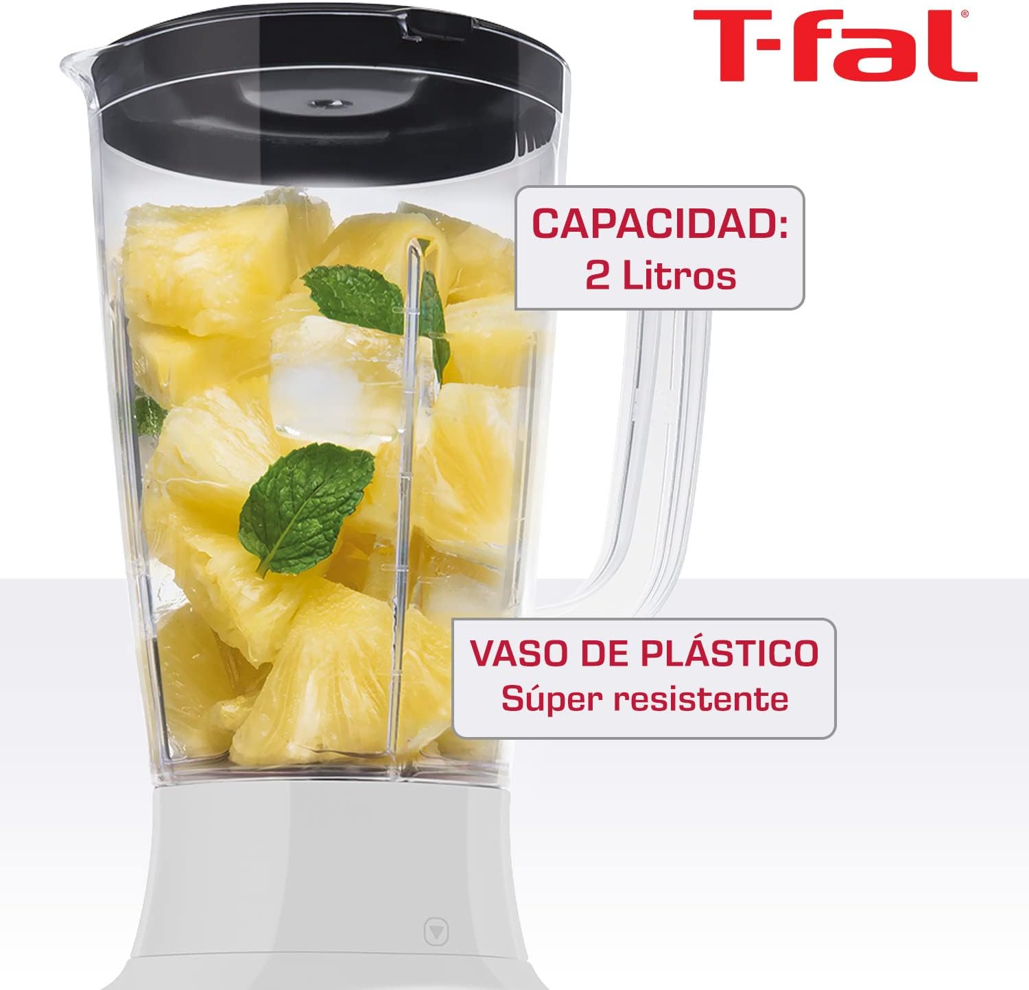 Foto 4 pulgar | Licuadora de Mesa T-fal Power Mix de 550 w