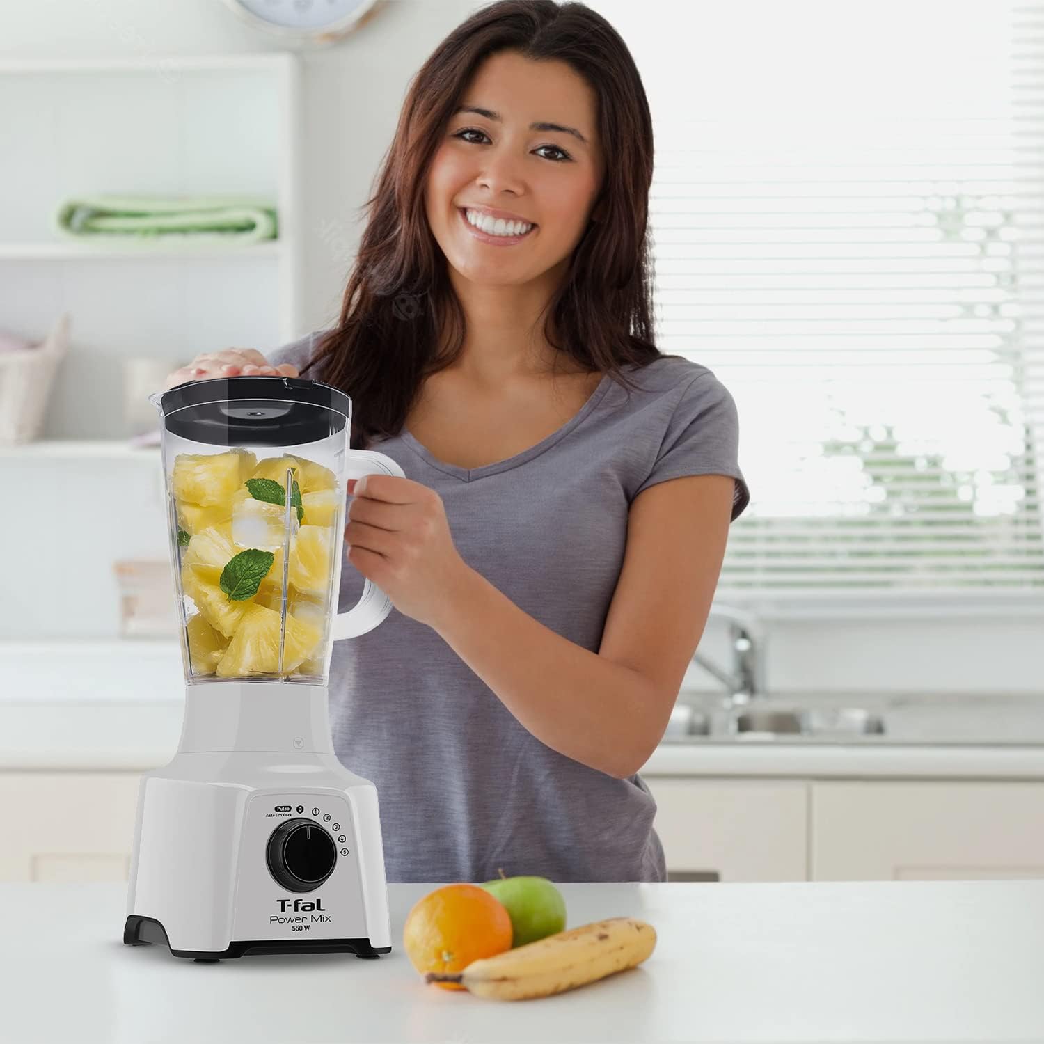 Foto 5 | Licuadora de Mesa T-fal Power Mix de 550 w