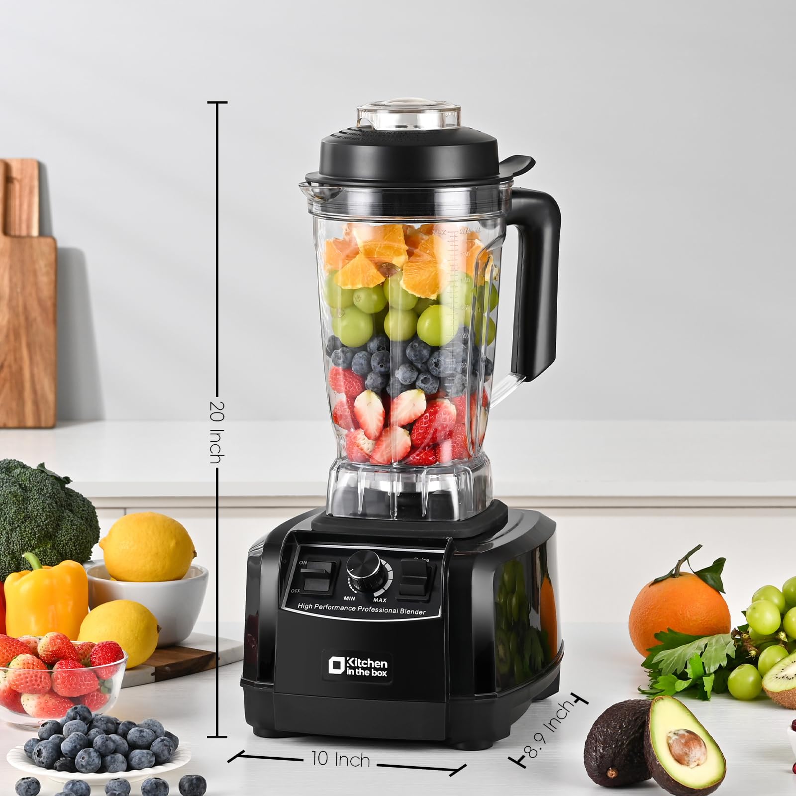 Foto 5 pulgar | Licuadora de Mesa Kitchen in the box de 2 Hp-Venta Internacional