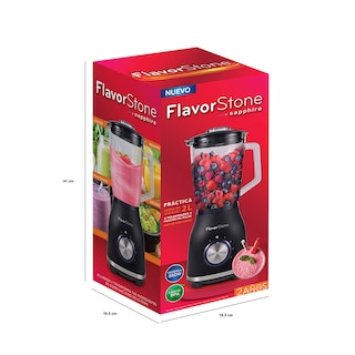 Foto 5 | Licuadora 4 Velocidades Flavorstone Saphire Hasta 2l Color Negro