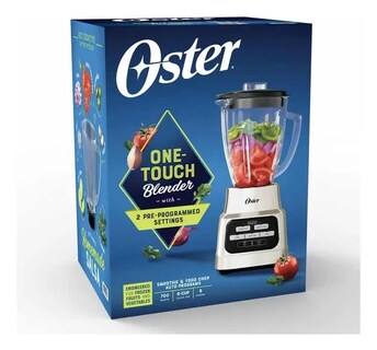 Foto 2 | Licuadora Oster One-touch Plateada 6 Velocidades 1.5 L 120v