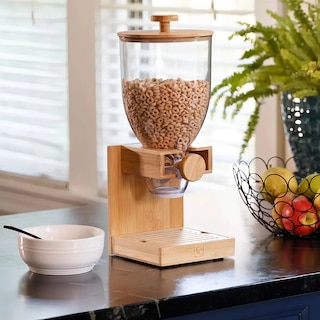 Foto 3 | Dispensador De Cereales Y Alimentos Color Marrón
