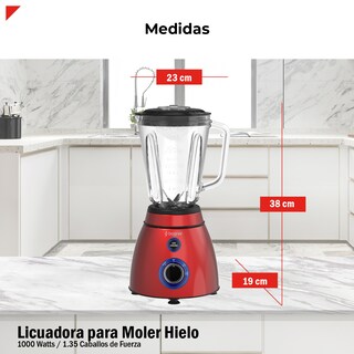 Foto 4 | Bogner Licuadora Para Moler Hielo 1000w / 1.35 Cf Bsb05r