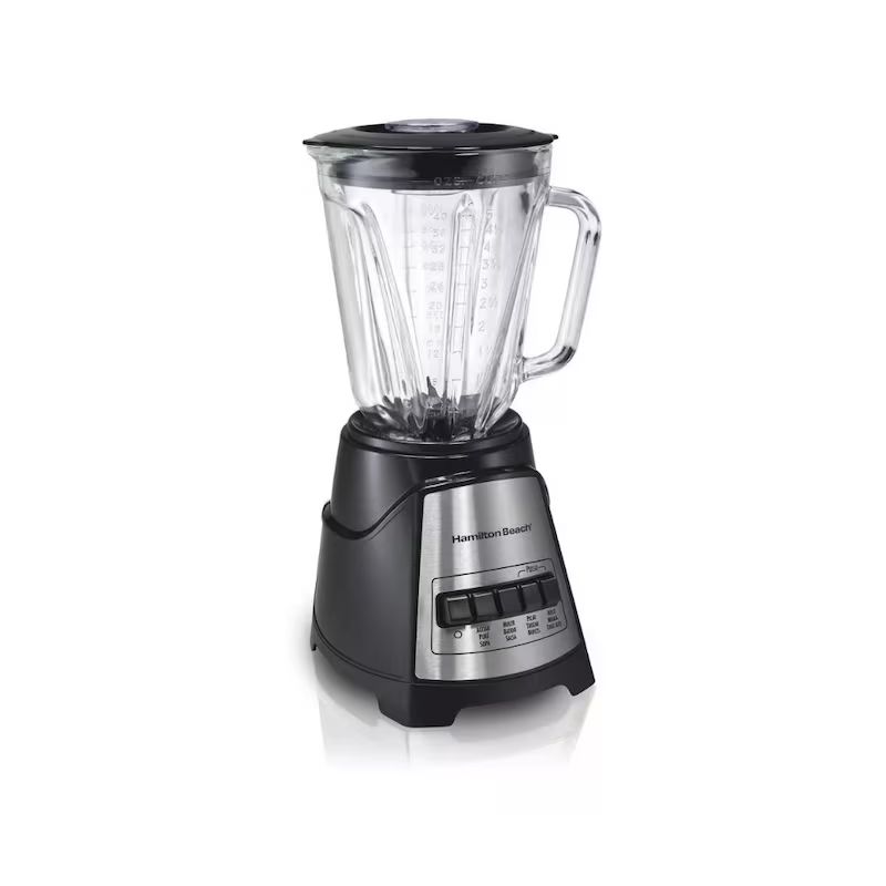 Foto 1 | Licuadora Hamilton Beach 58148mxr 4 Vel Vaso De Vidrio 1.2 Lt Negro