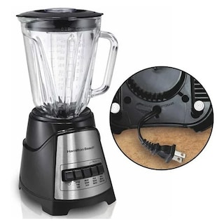 Foto 3 | Licuadora Hamilton Beach 58148mxr 4 Vel Vaso De Vidrio 1.2 Lt Negro