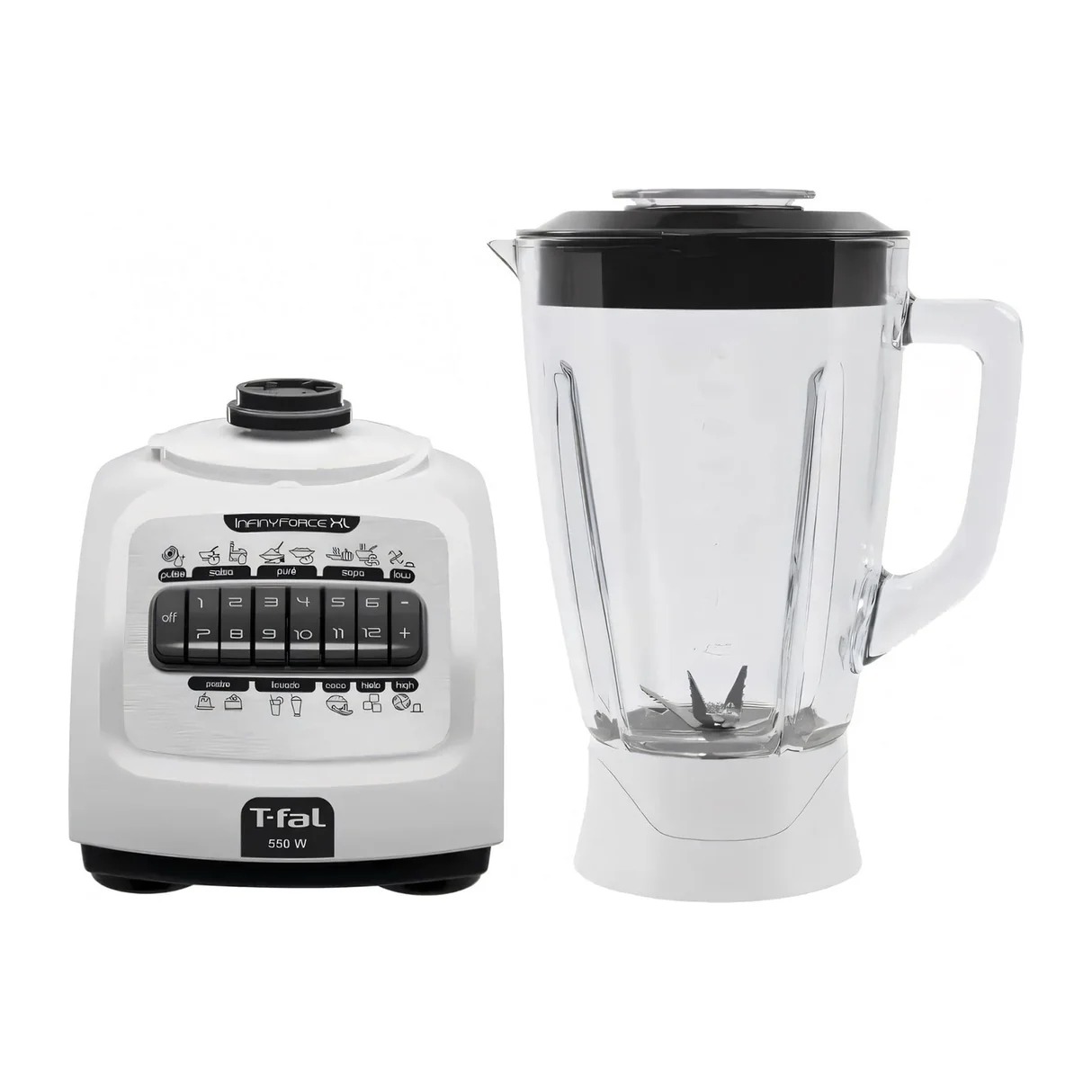 Foto 3 pulgar | Licuadora Infiny Force Xl T-fal Ln8221 12 Vel 2.2 L Blanco