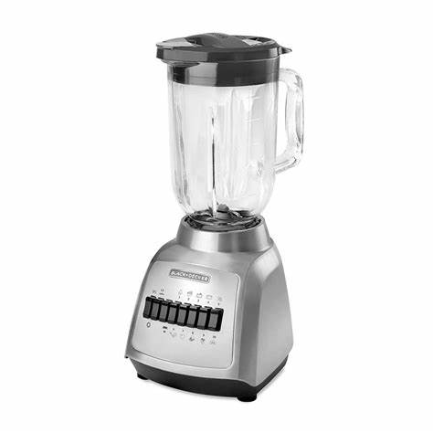 Foto 2 pulgar | Licuadora Black And Decker Blbd210gbmx Durapro 10 Vel Vaso De Vidrio 1.25 Lt Negro