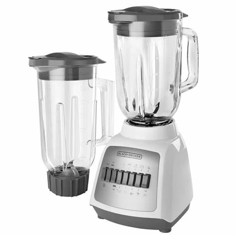 Foto 2 | Licuadora Black And Decker Blbd210gbmx Durapro 10 Vel Vaso De Vidrio 1.25 Lt Negro