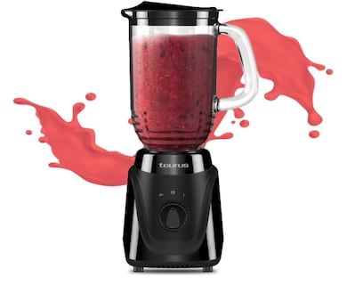 Foto 2 | Licuadora Taurus Meninaglass 2 Vel Vaso de Vidrio 127v/300w1 Lt Negro
