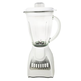 Foto 1 | Licuadora 10 Velocidades. Vaso Vidrio 1.5 L. 300 W. 6 Cuchillas De Acero Inoxidable. Blanca