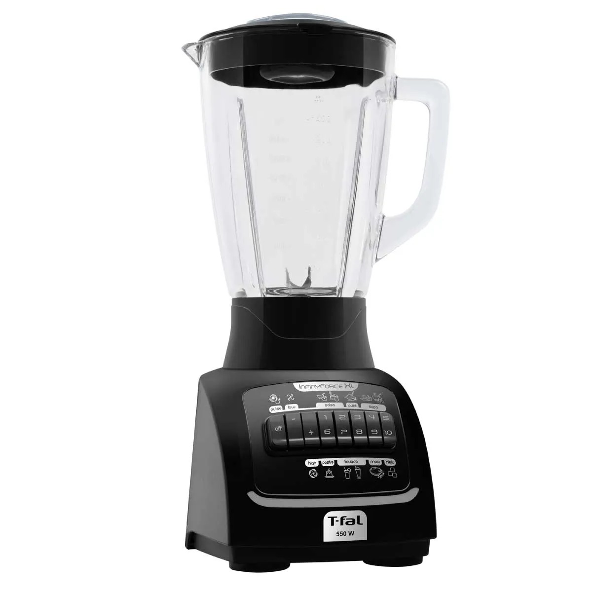 Foto 4 | Licuadora Infinyforce 10v Color Negro T-fal