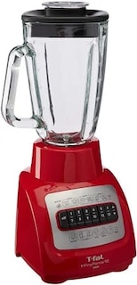 Foto 3 | Licuadora Infinyforce 10v Color Roja, 1.25litros, Vaso Vidrio, 550w T-fal