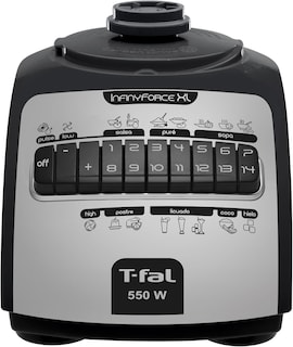 Foto 6 | Licuadora Infinyforce Xl 14v Negra Vidrio, 2.2 Litros, 550w Marca T-fal