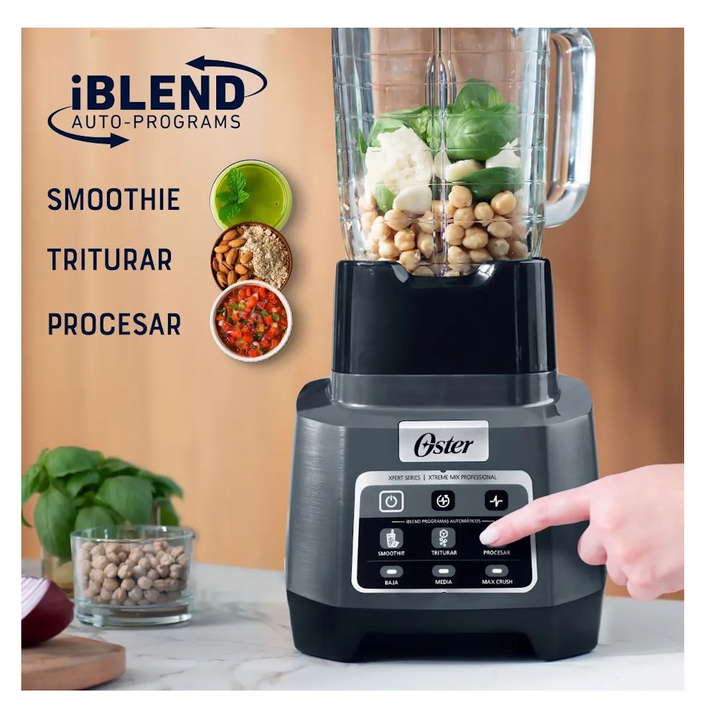 Foto 6 pulgar | Licuadora Profesional 1500 W Reversible Xtreme Mix Oster 2197104