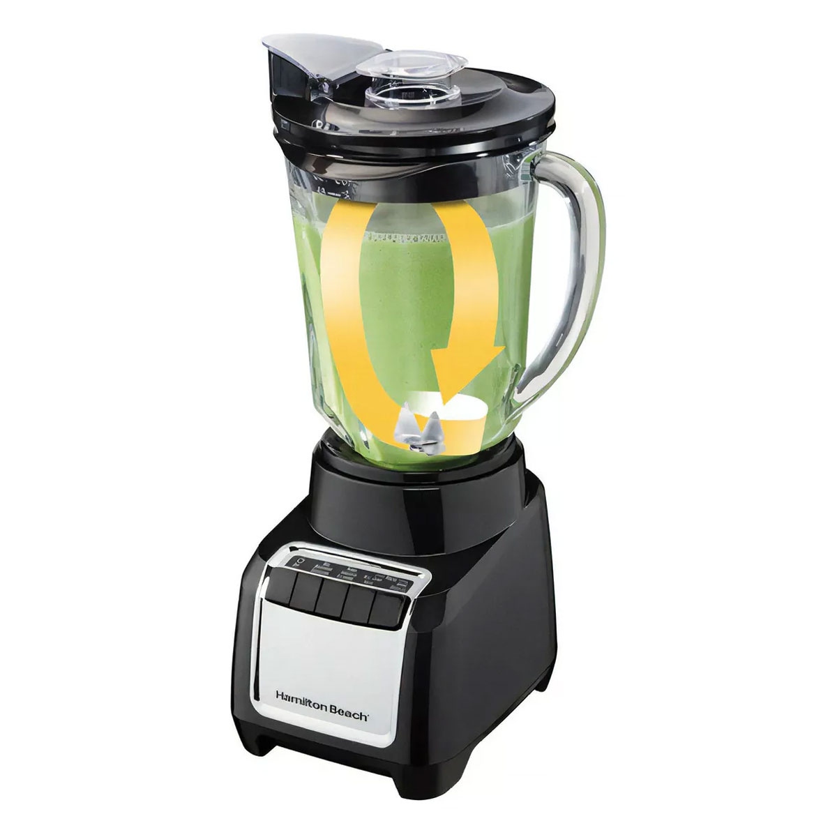 Foto 4 pulgar | Am3k Trae Para Ti La Licuadora 700w Vaso Vidrio 1.4l Silenciosa Marca Hamilton Beach, Ideal Para Quienes Buscan